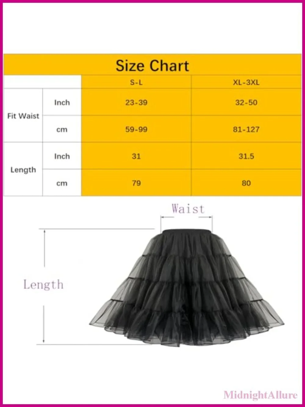 4 Tier Tea Length Puffy Tulle Petticoat Half Slip for Party Dresses
